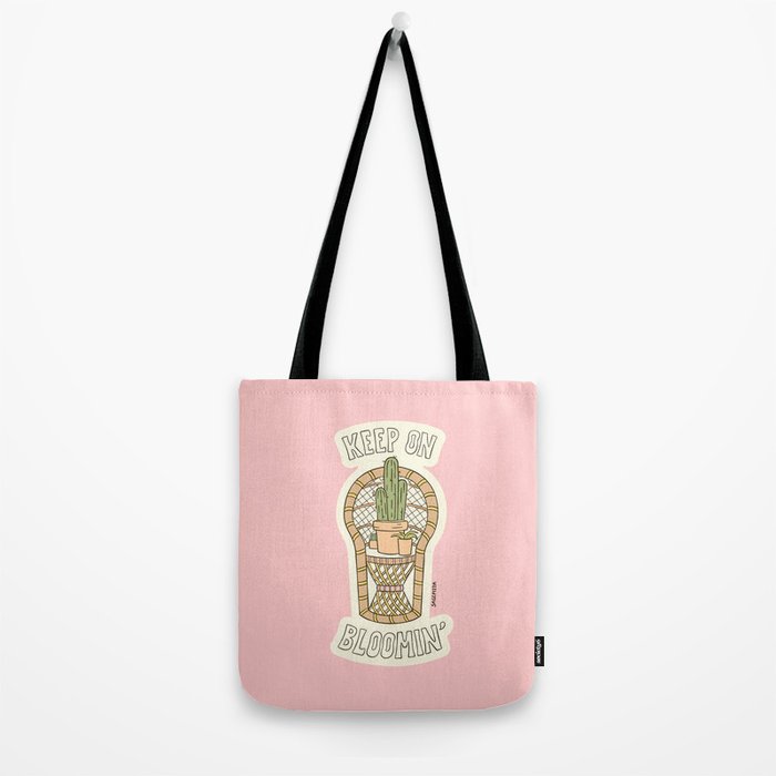 KEEP ON BLOOMIN' Tote Bag Gallery Image 2