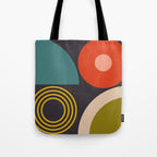 mid century bauhaus geometry large  1 Tote Bag Gallery Image 1