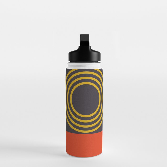mid century bauhaus geometry large  1 Water Bottle Gallery Image 3