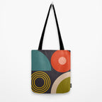 mid century bauhaus geometry large  1 Tote Bag Gallery Image 2
