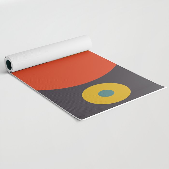 mid century bauhaus geometry large  1 Yoga Mat Gallery Image 2
