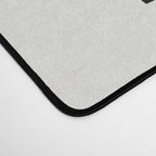 Abstract Modern Black Desk Mat Gallery Image 4