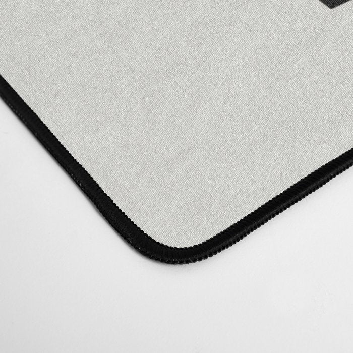 Abstract Modern Black Desk Mat Gallery Image 4