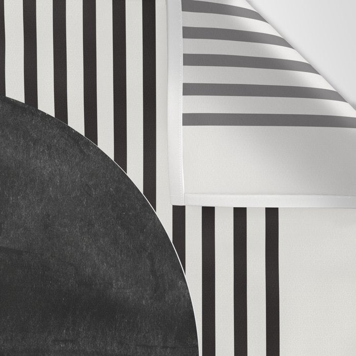 Abstract Modern Black Wall Tapestry Gallery Image 3