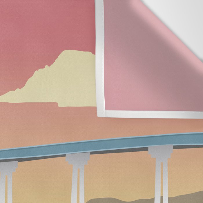 San Diego, CA - Submarine Homeport Wall Tapestry Gallery Image 3