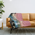 San Diego, CA - Submarine Homeport Throw Blanket Gallery Image 1