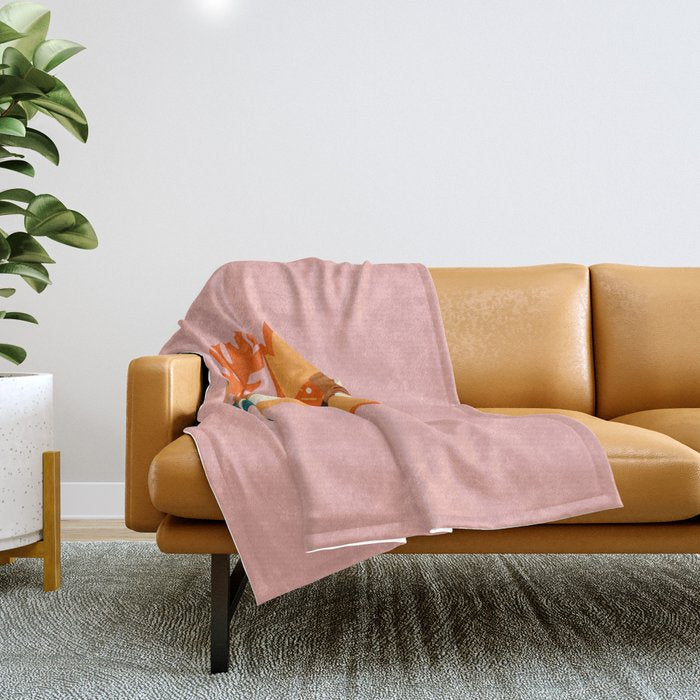 The kiss Throw Blanket Gallery Image 1
