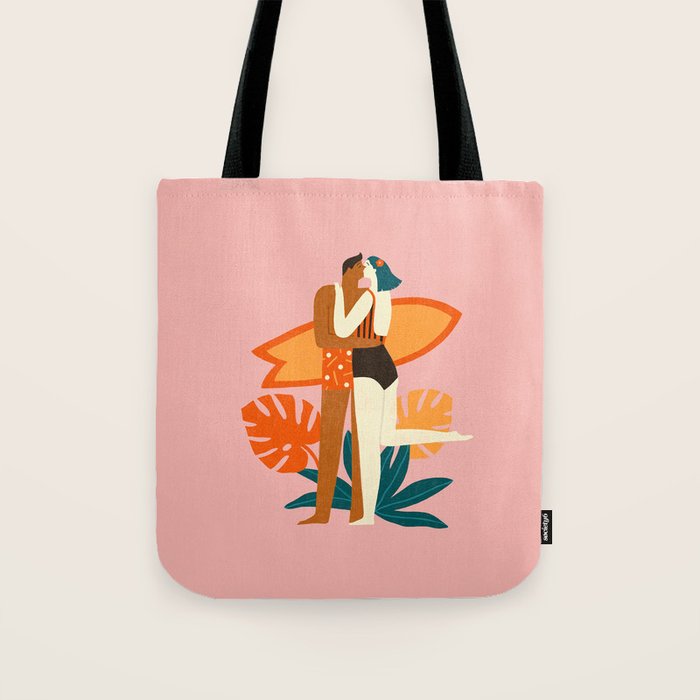 The kiss Tote Bag Gallery Image 1