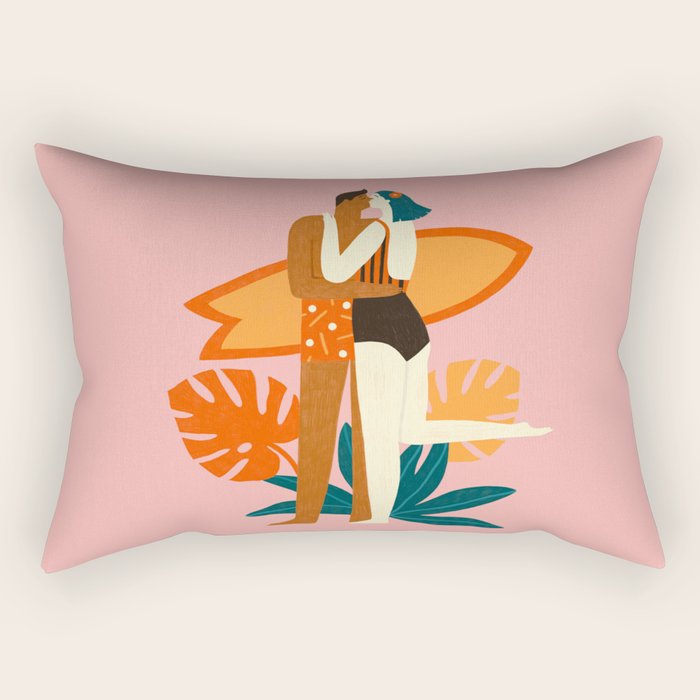 The kiss Rectangular Pillow Gallery Image 2