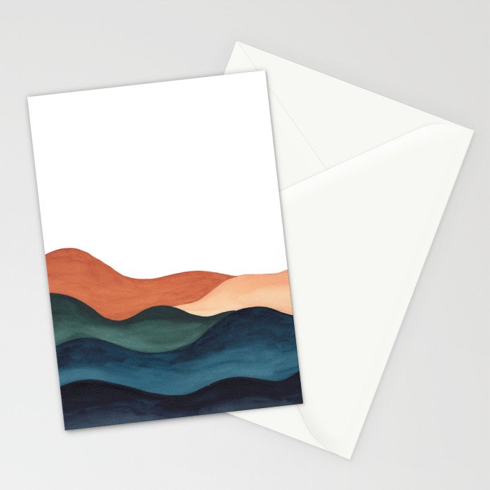 Colors of the Earth Stationery Card Gallery Image 2