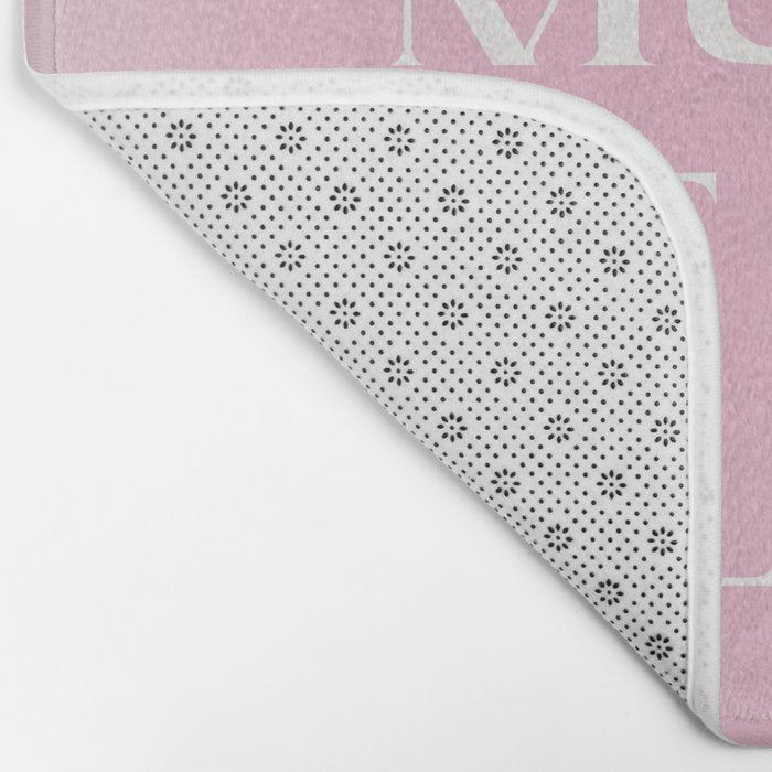 This Must Be The Place Pink Gradient Bath Mat Gallery Image 2