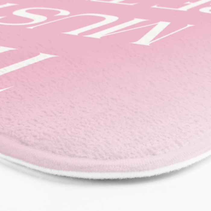 This Must Be The Place Pink Gradient Bath Mat Gallery Image 3
