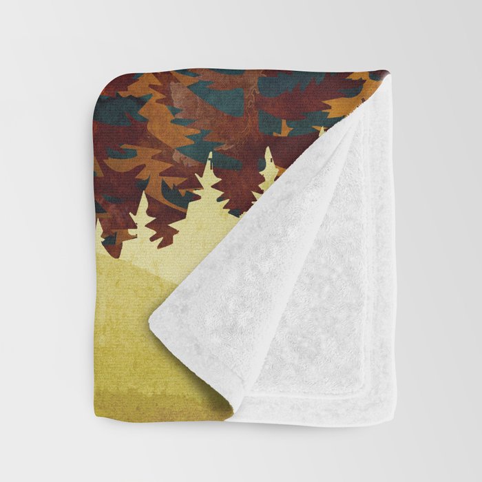Autumn Moon Throw Blanket Gallery Image 3