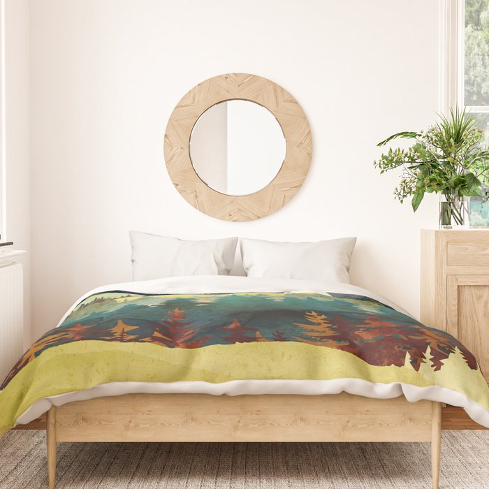 Autumn Moon Duvet Cover Gallery Image 3