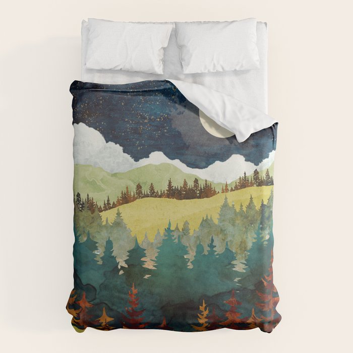 Autumn Moon Duvet Cover Gallery Image 1