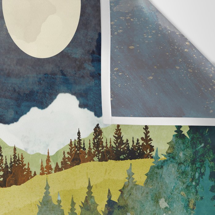 Autumn Moon Wall Tapestry Gallery Image 3