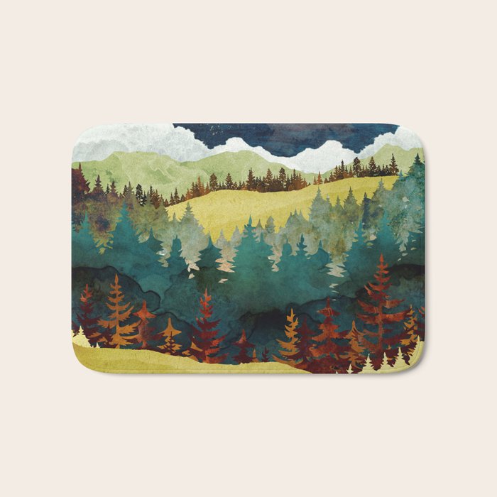 Autumn Moon Bath Mat Gallery Image 1