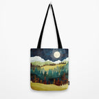Autumn Moon Tote Bag Gallery Image 2