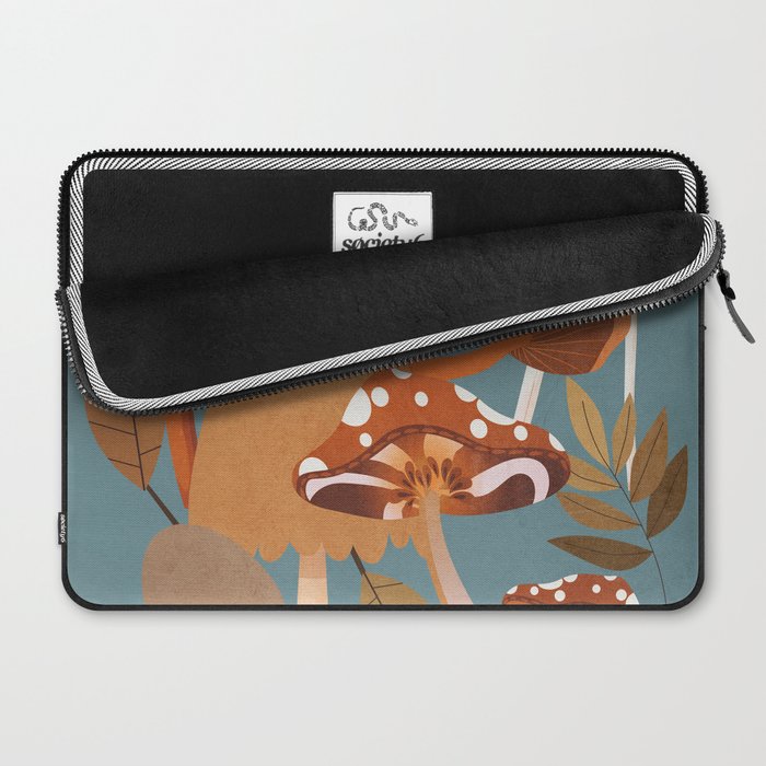 Mushrooms 3 Laptop Sleeve Gallery Image 2
