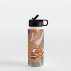 Mushrooms 3 Water Bottle Gallery Image 1