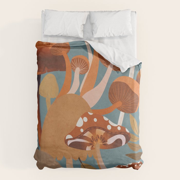 Mushrooms 3 Duvet Cover Gallery Image 6