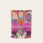 Traditional Oriental Moroccan Berber Rug Design Wall Hanging Gallery Image 1