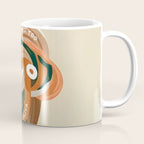 This Too Shall Pasta | Funny Quote Positivity Food Typography, Italian Illustration Noodles Growth Mindset Pastel Painting Coffee Mug Gallery Image 1