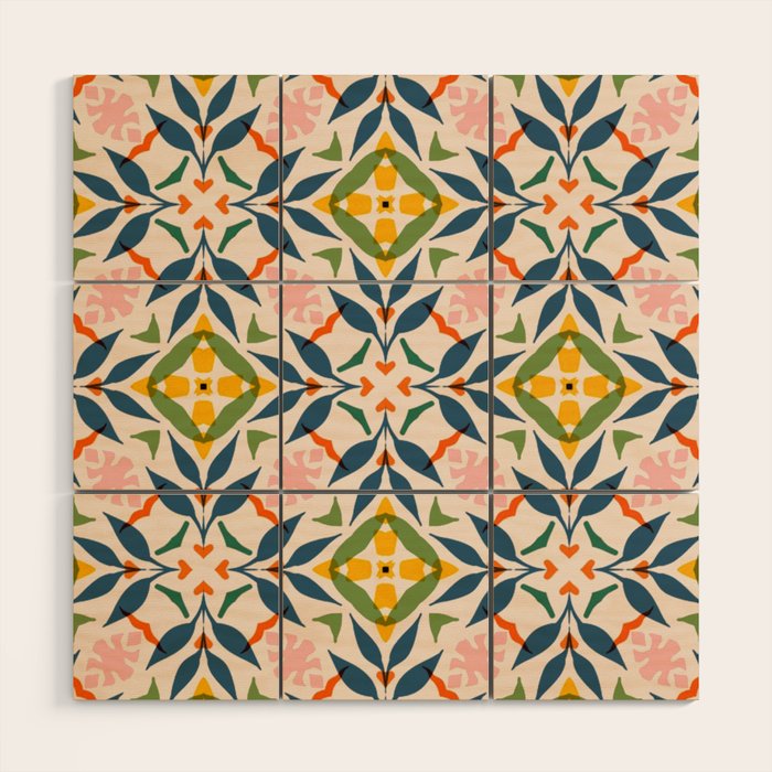 Scandi garden Wood Wall Art Gallery Image 1