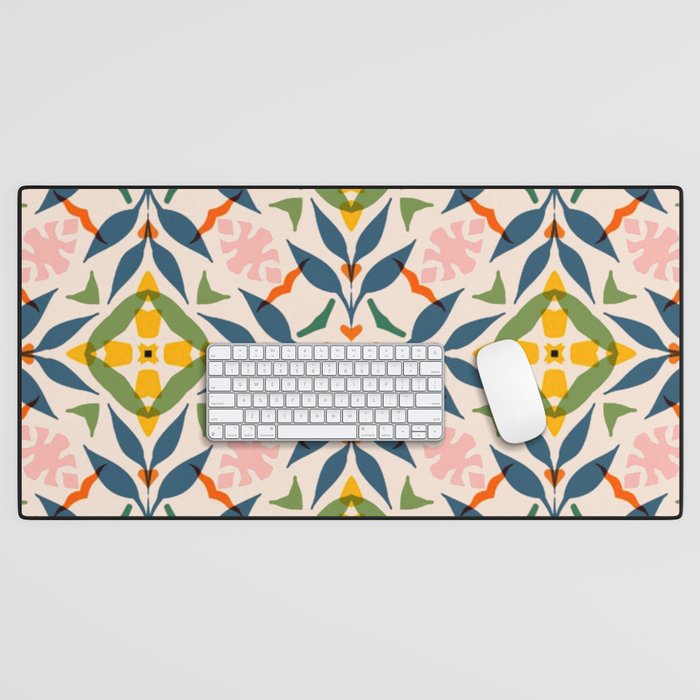 Scandi garden Desk Mat Gallery Image 1