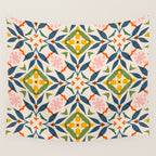 Scandi garden Wall Tapestry Gallery Image 4