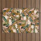 Summer Botanical Garden V Outdoor Rug Gallery Image 1