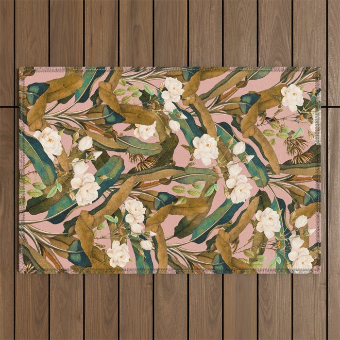 Summer Botanical Garden V Outdoor Rug Gallery Image 1