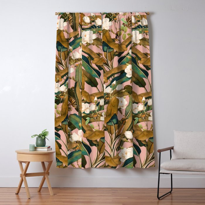 Summer Botanical Garden V Window Curtain Gallery Image 5
