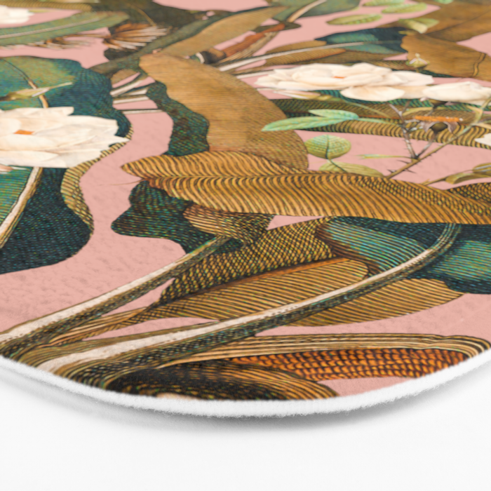 Summer Botanical Garden V Bath Mat Gallery Image 3
