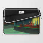  Edward Hopper - Night Hawks Laptop Sleeve Gallery Image 2