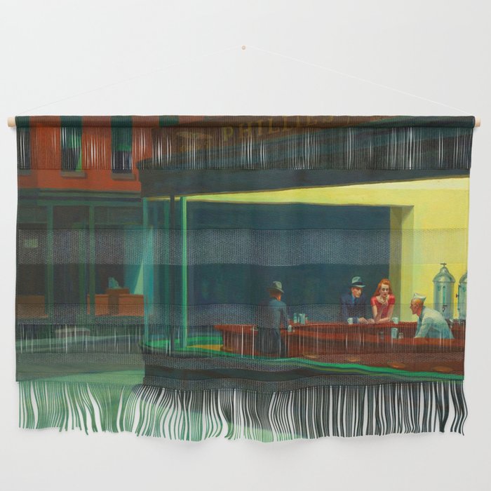  Edward Hopper - Night Hawks Wall Hanging Gallery Image 1