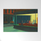  Edward Hopper - Night Hawks Welcome Mat Gallery Image 1