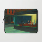  Edward Hopper - Night Hawks Laptop Sleeve Gallery Image 1