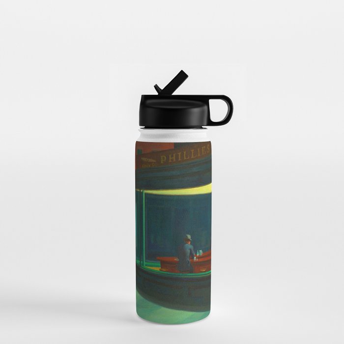  Edward Hopper - Night Hawks Water Bottle Gallery Image 1