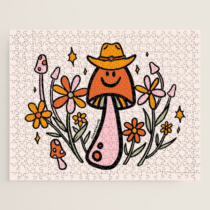Mushroom Cowboy Jigsaw Puzzle Gallery Image 1