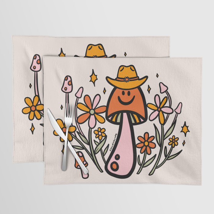 Mushroom Cowboy Placemat Gallery Image 1