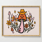 Mushroom Cowboy Serving Tray Gallery Image 1