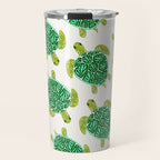 Sea Turtle - Green Palette Travel Mug Gallery Image 1