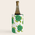 Sea Turtle - Green Palette Wine Chiller Gallery Image 3