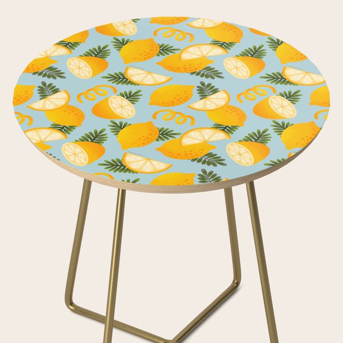 Lemon Pattern - Amalfi Coast Cocktails Side Table Gallery Image 2