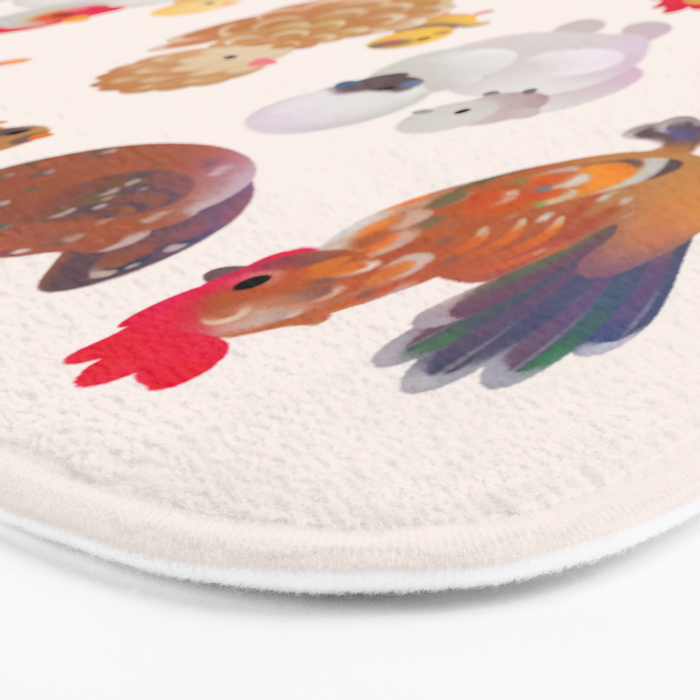 Chicken and Chick Bath Mat Gallery Image 3