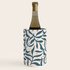 Branches and Berries - Teal and Mocha Wine Chiller Gallery Image 1