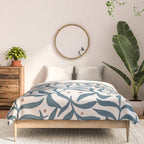 Branches and Berries - Teal and Mocha Comforter Gallery Image 3