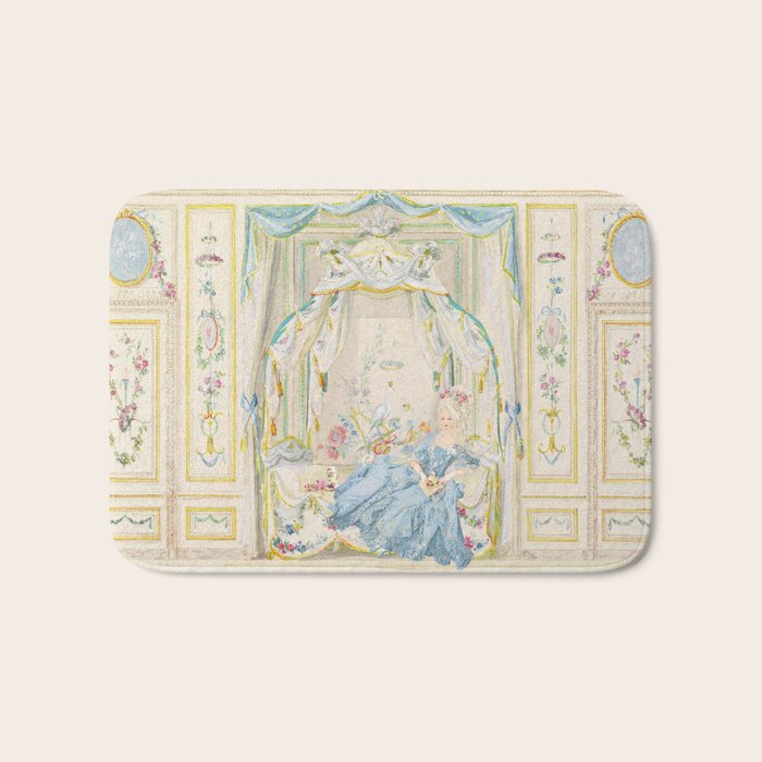 Marie Antoinette Petite Maison Bath Mat Gallery Image 1