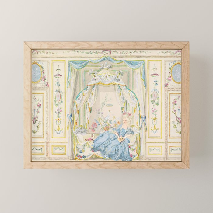 Marie Antoinette Petite Maison Mini Art Print Gallery Image 1
